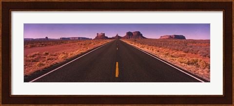 Framed Road Monument Valley  AZ USA Print