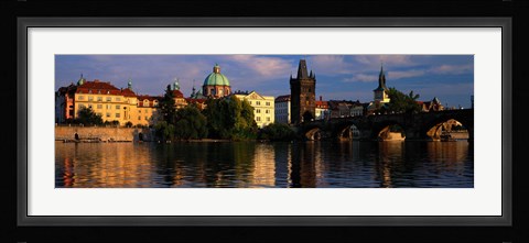 Framed Charles Bridge, Prague Czech Republic Print