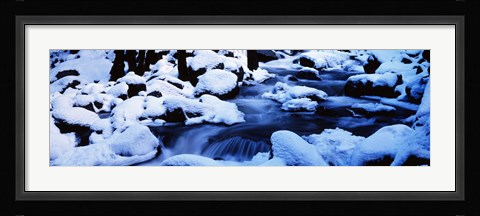 Framed Winter Yosemite National Park CA Print
