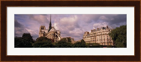 Framed France, Paris, Notre Dame Print