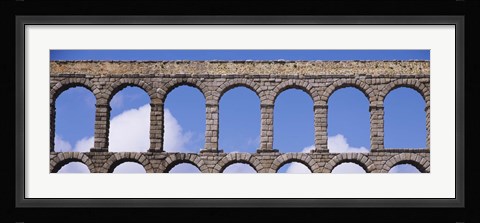 Framed Roman Aqueduct, Segovia, Spain Print
