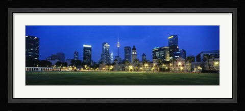 Framed Federal Secretariat Kuala Lumpur Malaysia Print