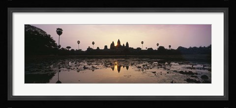 Framed Angkor Vat Cambodia Print