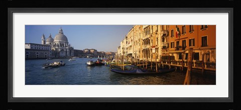Framed Italy, Venice, Santa Maria della Salute, Grand Canal Print