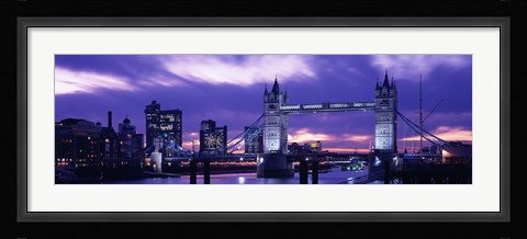 Framed Tower Bridge, Landmark, London, England, United Kingdom Print
