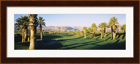 Framed Marriot Desert Spring CA, USA Print