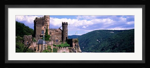 Framed Rhinestone Castle Germany Print