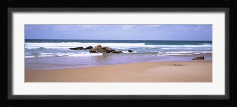 Framed Waves in the sea, Algarve, Sagres, Portugal Print
