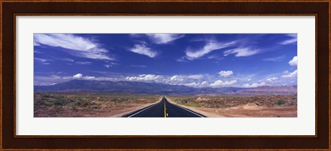 Framed Road Zion National Park, Utah, USA Print