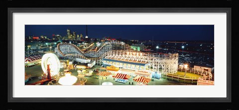 Framed Amusement Park Ontario Toronto Canada Print