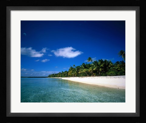 Framed Tahiti French Polynesia Print