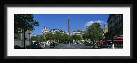Framed France, Paris, Avenue de Tourville Print