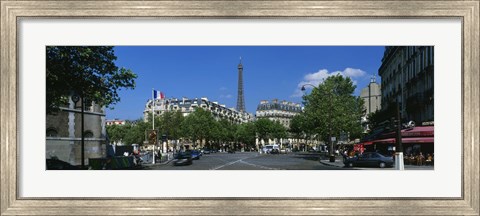 Framed France, Paris, Avenue de Tourville Print