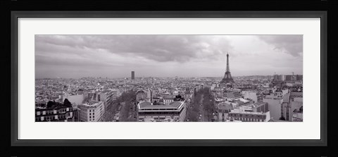 Framed Eiffel Tower, Paris, France Print