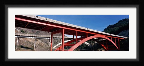 Framed Two bridges San Carlos Indian Reservation AZ USA Print