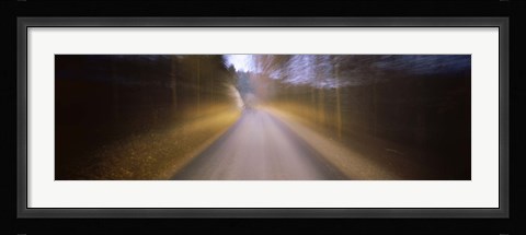 Framed Winding Road, Germany Print