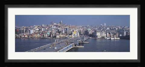 Framed Turkey, Istanbul, skyline Print