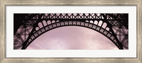 Framed Close Up Of Eiffel Tower, Paris, France Print