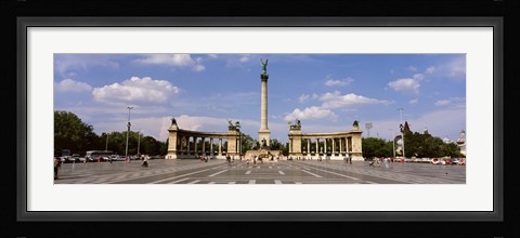 Framed Hero Square, Budapest, Hungary Print