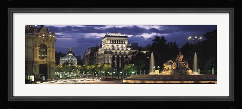 Framed Madrid, Spain Print