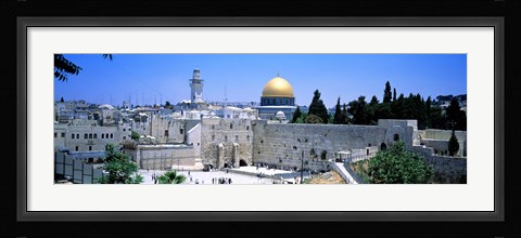 Framed Jerusalem, Israel Print