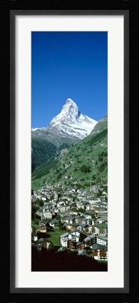 Framed Zermatt, Switzerland (vertical) Print