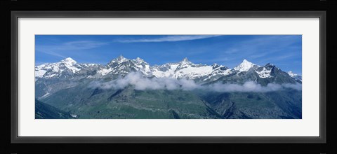 Framed Swiss Alps, Switzerland Print
