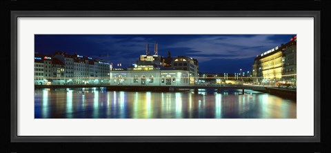 Framed Geneva, Switzerland Print