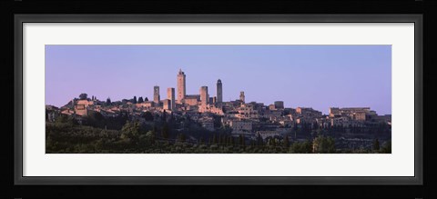 Framed San Gimignano, Tuscany, Italy Print