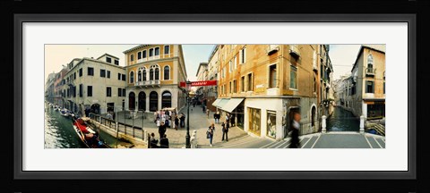 Framed Venice, Italy Street Scene Print
