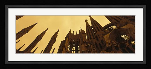 Framed La Sagrada Familia Barcelona Spain Print