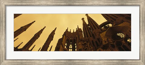 Framed La Sagrada Familia Barcelona Spain Print