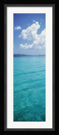 Framed Clouds over the sea, St. Thomas, US Virgin Islands Print