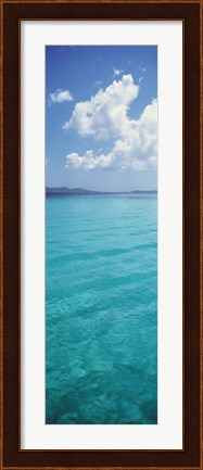 Framed Clouds over the sea, St. Thomas, US Virgin Islands Print