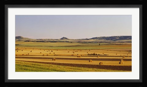 Framed Slope country ND USA Print