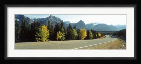Framed Road Alberta Canada Print