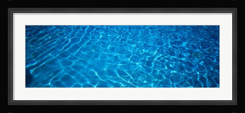 Framed Water Swimming Pool Mexico Print