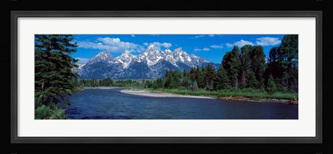 Framed Snake River &amp; Grand Teton WY USA Print
