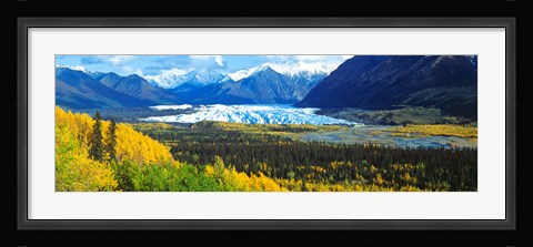 Framed Mantanuska Glacier AK USA Print