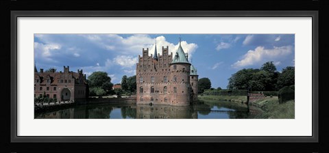 Framed Egeskov Castle Odense Denmark Print