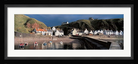 Framed Pennan Banffshire Scotland Print