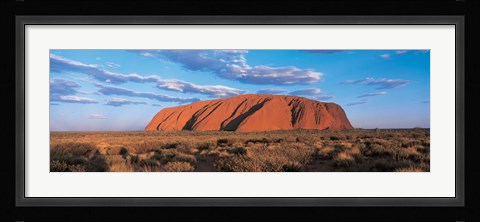 Framed Sunset Ayers Rock Uluru-Kata Tjuta National Park Australia Print