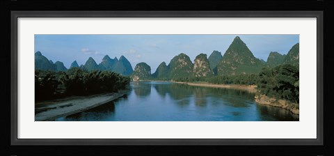 Framed Guilin Guanxi China Print