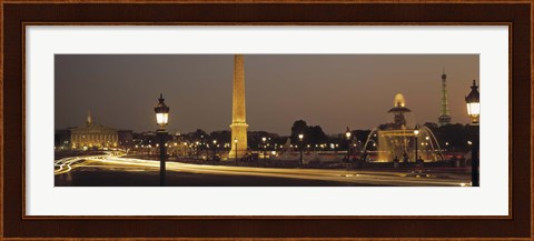 Framed Place de la Concorde Paris France Print