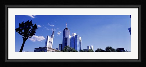 Framed AM Main Bank, Frankfurt, Germany Print