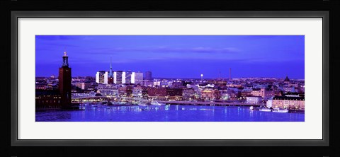 Framed City Hall, Stockholm, Sweden Print