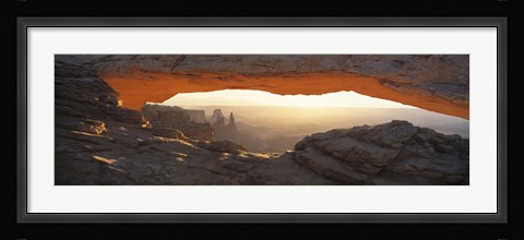 Framed Mesa Arch, Canyonlands National Park, Utah USA Print