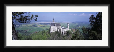 Framed Neuschwanstein Palace Bavaria Germany Print