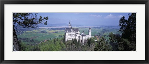 Framed Neuschwanstein Palace Bavaria Germany Print