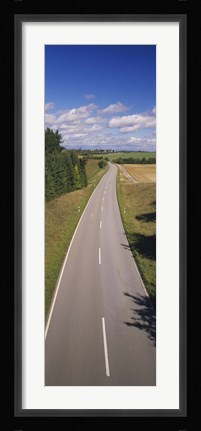 Framed Road, Southern Germany Print